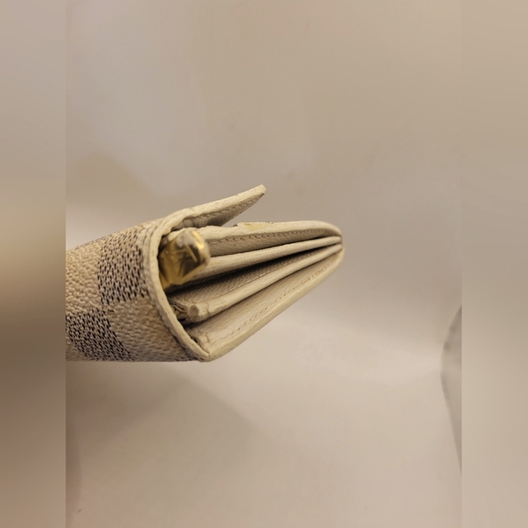 LOUIS VUITTON Damier Azur Portefeuille Sarah Long Wallet - Picture 5 of 5